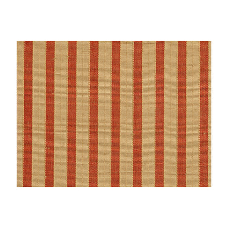 BRUNSCHWIG & FILS JAG-50014.216.0 TREVI STRIPE PEKIN RED Fabric - Eade's Wallpaper