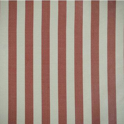 BRUNSCHWIG & FILS JAG-50015.21.0 VALENTI STRIPE PEKIN RED Fabric - Eade's Wallpaper