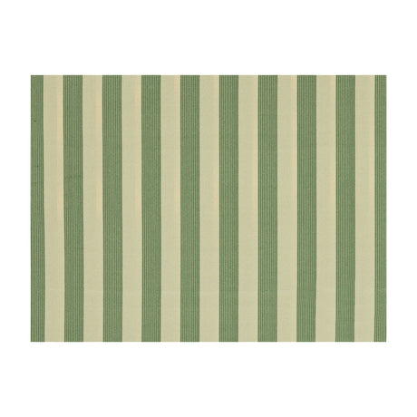 BRUNSCHWIG & FILS JAG-50015.53.0 VALENTI STRIPE EMERALD Fabric - Eade's Wallpaper