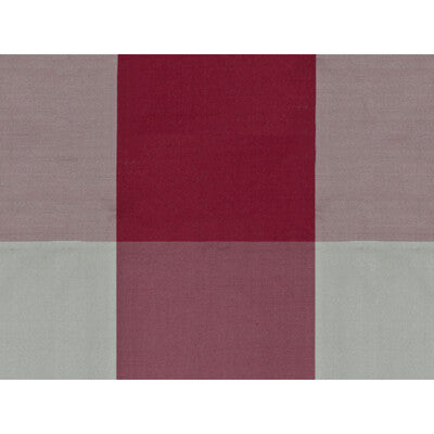 BRUNSCHWIG & FILS JAG-50018.119.0 ST PETERSBURG PLAID  ROUGE CHINOIS Fabric - Eade's Wallpaper