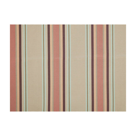 BRUNSCHWIG & FILS JAG-50030.7163.0 GENERAL STRIPE AURORA Fabric - Eade's Wallpaper