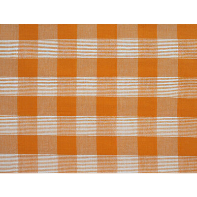 BRUNSCHWIG & FILS JAG-50061.121.0 SIAM SQ COTTON ARANCIA Fabric - Eade's Wallpaper