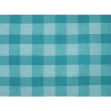 BRUNSCHWIG & FILS JAG-50061.131.0 SIAM SQ COTTON AQUA PURA Fabric - Eade's Wallpaper