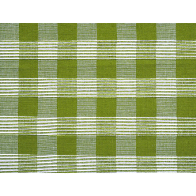 BRUNSCHWIG & FILS JAG-50061.231.0 SIAM SQ COTTON PISTACHIO Fabric - Eade's Wallpaper