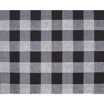 BRUNSCHWIG & FILS JAG-50061.881.0 SIAM SQ COTTON EBONY Fabric - Eade's Wallpaper