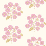 Jen Hewett JHS5029 Lilac Sienna StrawFlower Peel & Stick Wallpaper