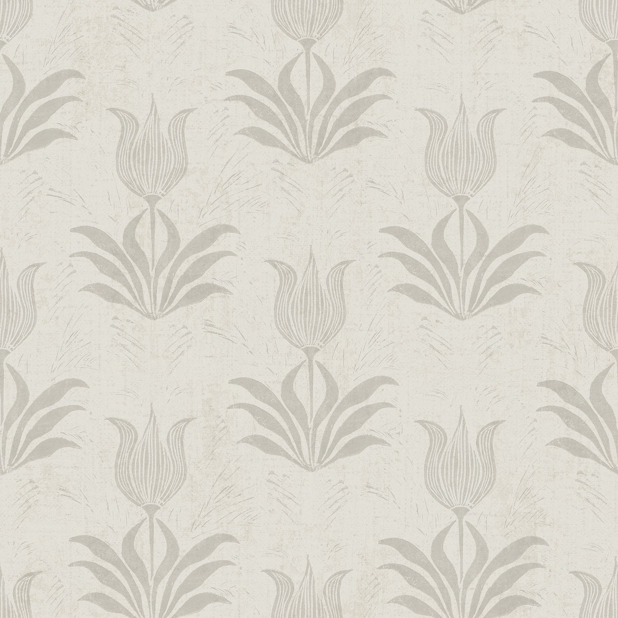 Jen Hewett JHS5033 Grey Parrot Tulip Peel & Stick Wallpaper