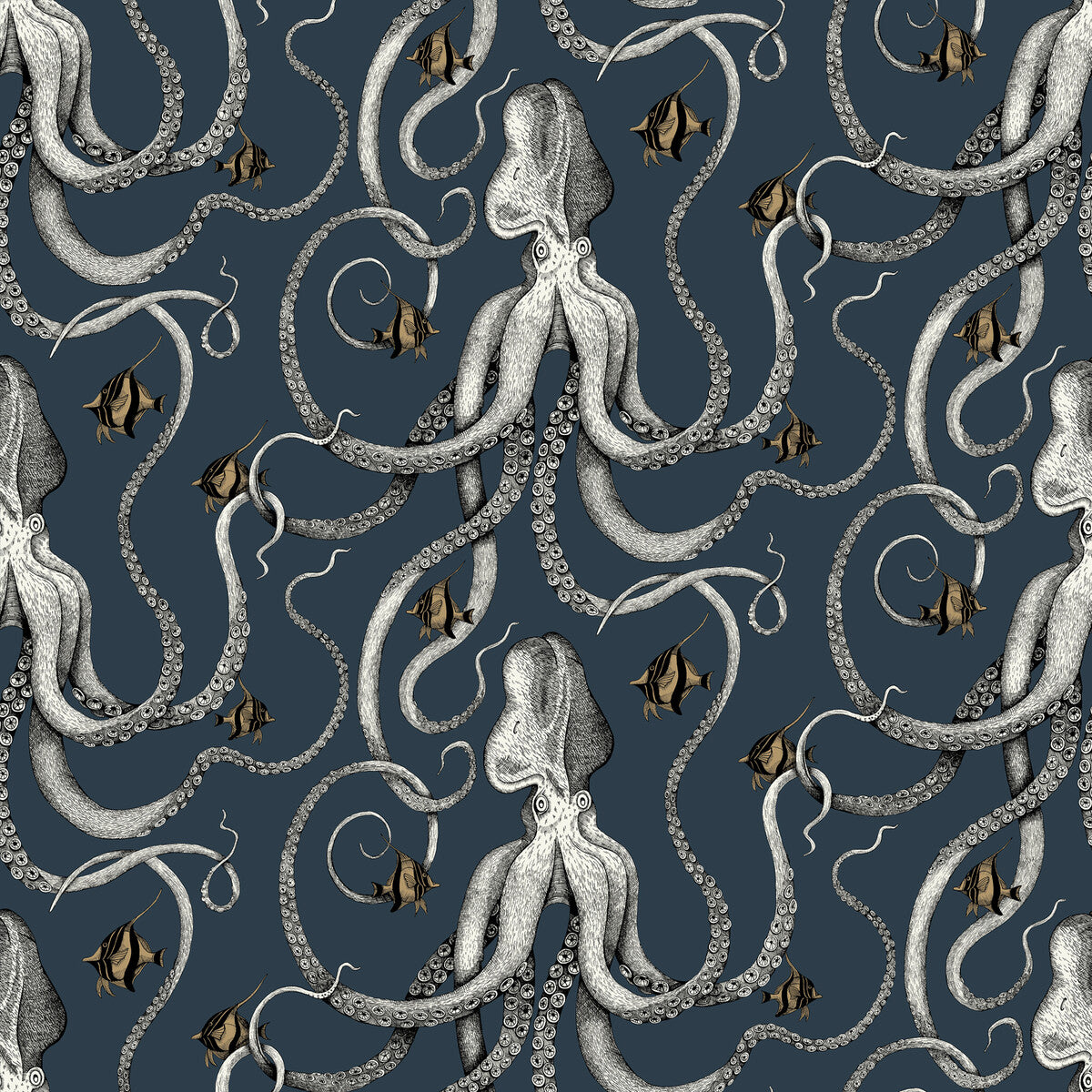 KRAVET COUTURE JMW1002.01.0 OCTOPODA 01 Wallpaper - Eade's Wallpaper