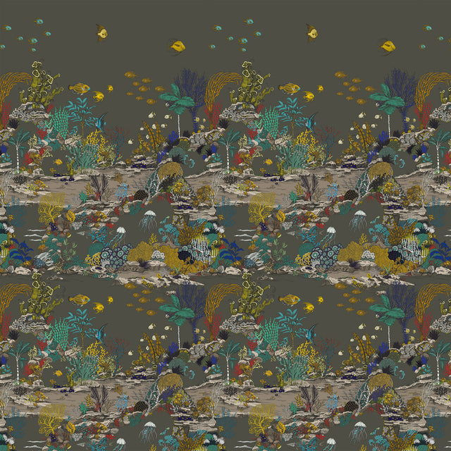 KRAVET COUTURE JMW1003.02.0 UNDERWATER JUNGLE 02 Wallpaper - Eade's Wallpaper