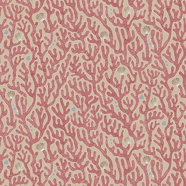 KRAVET COUTURE JMW1016.01.0 CORAL 01 Wallpaper - Eade's Wallpaper