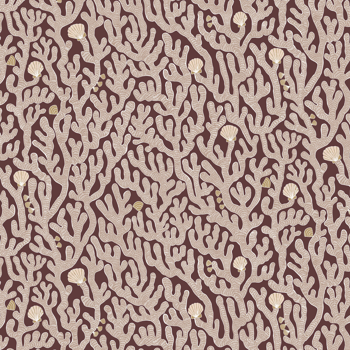 KRAVET COUTURE JMW1016.21.0 CORAL 21 Wallpaper - Eade's Wallpaper