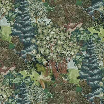 KRAVET COUTURE JMW1018.01.0 MISERDEN TREES 01 Wallpaper - Eade's Wallpaper