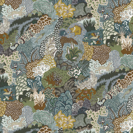KRAVET COUTURE JMW1019.11.0 WHIMSICAL CLUMPS 11 Wallpaper - Eade's Wallpaper