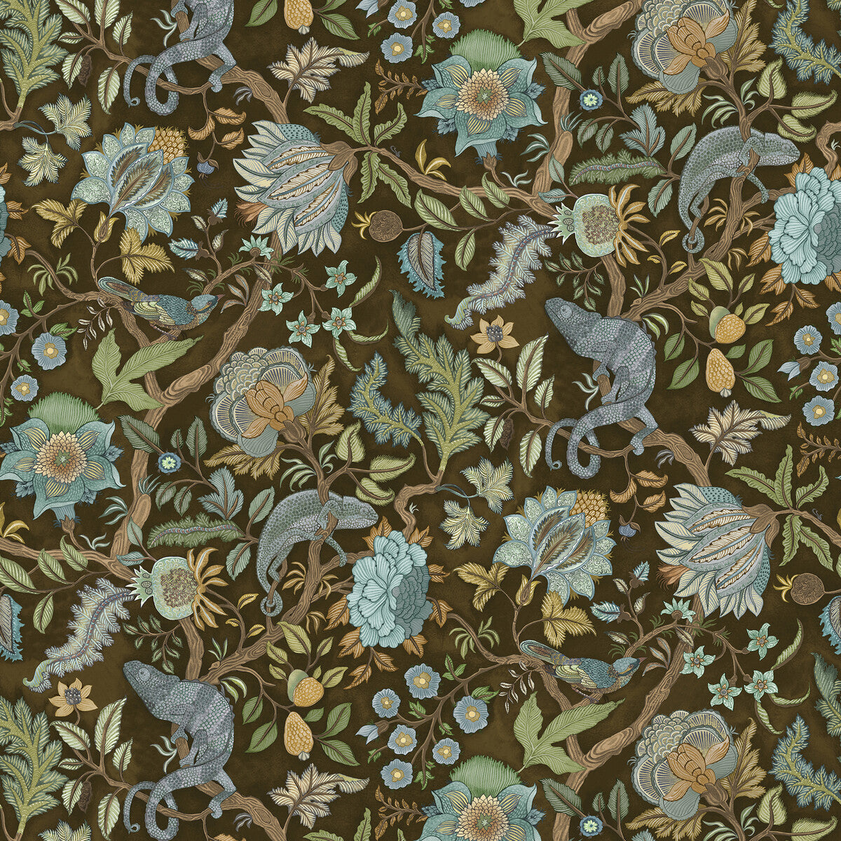 KRAVET COUTURE JMW1022.21.0 CHAMELEON TRAIL WP 21 Wallpaper - Eade's Wallpaper