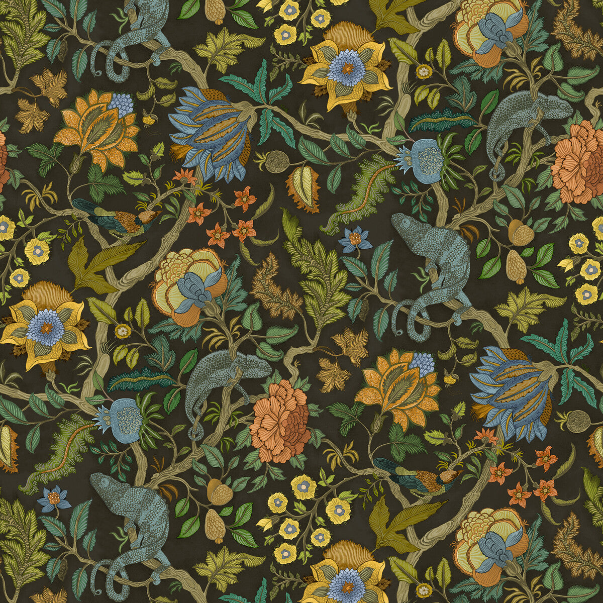 KRAVET COUTURE JMW1022.41.0 CHAMELEON TRAIL WP 41 Wallpaper - Eade's Wallpaper