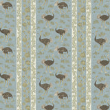 KRAVET COUTURE JMW1032.01.0 OSTRICH STRIPE 01 Wallpaper - Eade's Wallpaper