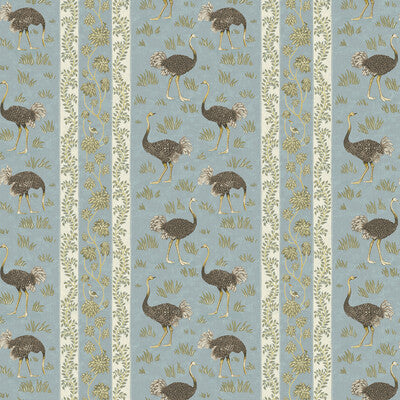 KRAVET COUTURE JMW1032.01.0 OSTRICH STRIPE 01 Wallpaper - Eade's Wallpaper