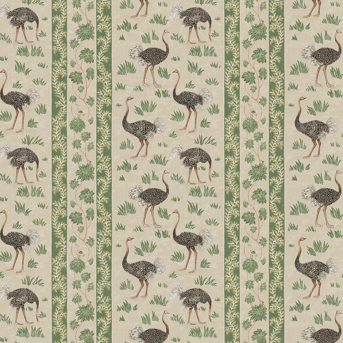 KRAVET COUTURE JMW1032.11.0 OSTRICH STRIPE 11 Wallpaper - Eade's Wallpaper