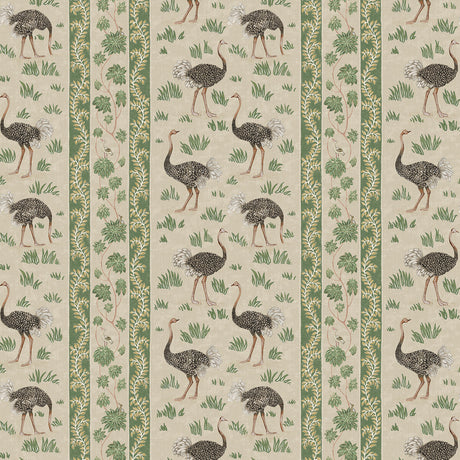 KRAVET COUTURE JMW1032.11.0 OSTRICH STRIPE 11 Wallpaper - Eade's Wallpaper