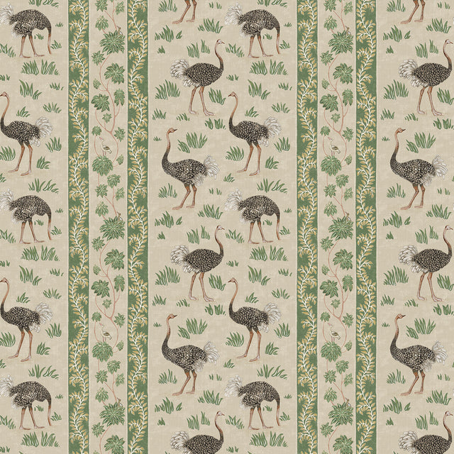 KRAVET COUTURE JMW1032.11.0 OSTRICH STRIPE 11 Wallpaper - Eade's Wallpaper