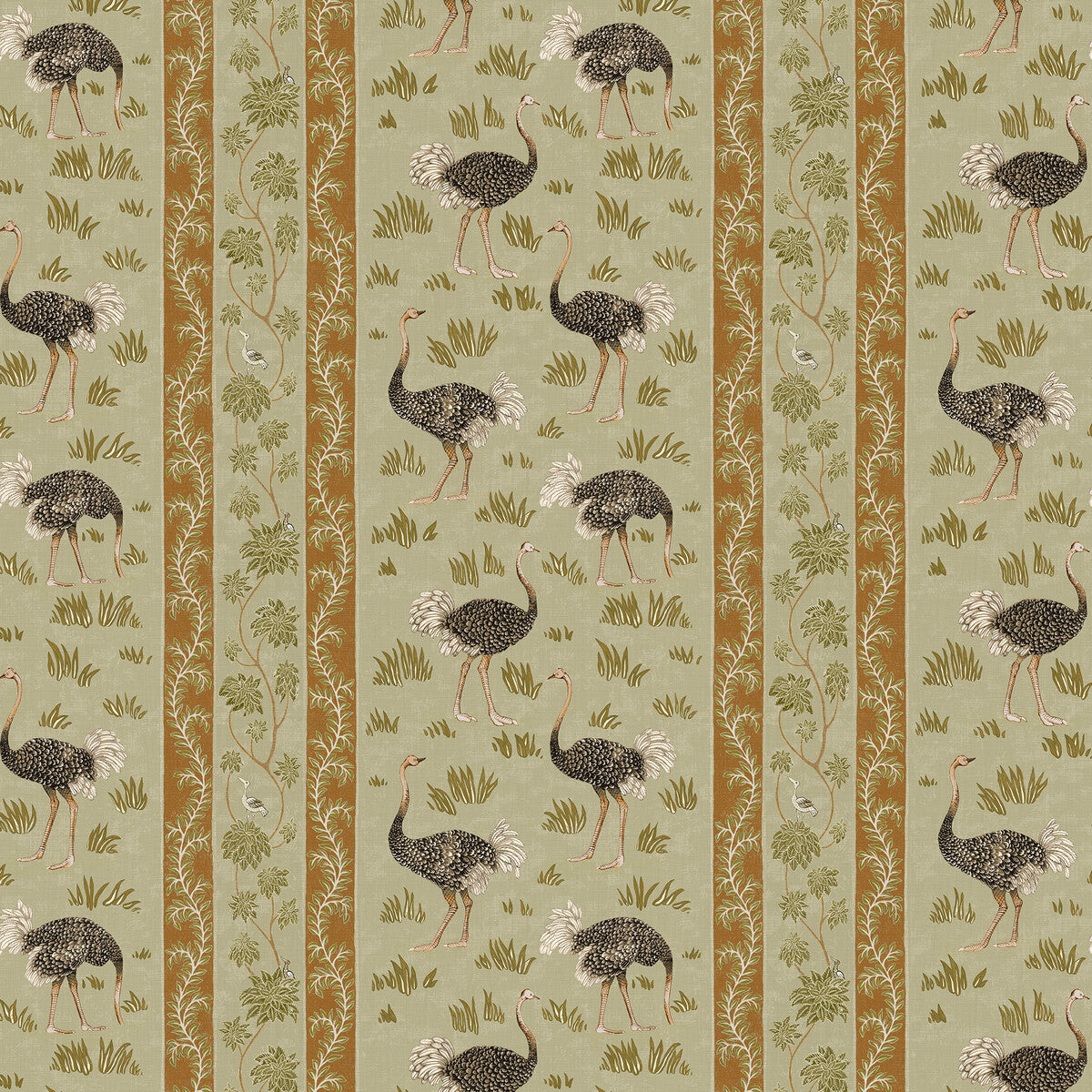 KRAVET COUTURE JMW1032.31.0 OSTRICH STRIPE 31 Wallpaper - Eade's Wallpaper