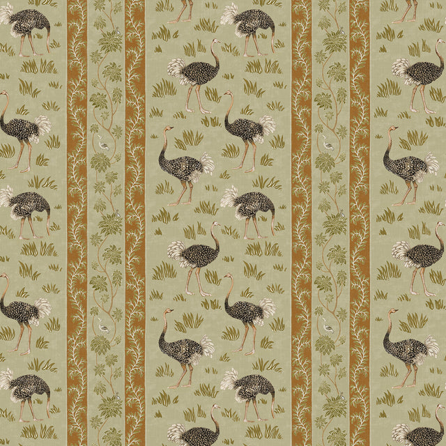 KRAVET COUTURE JMW1032.31.0 OSTRICH STRIPE 31 Wallpaper - Eade's Wallpaper