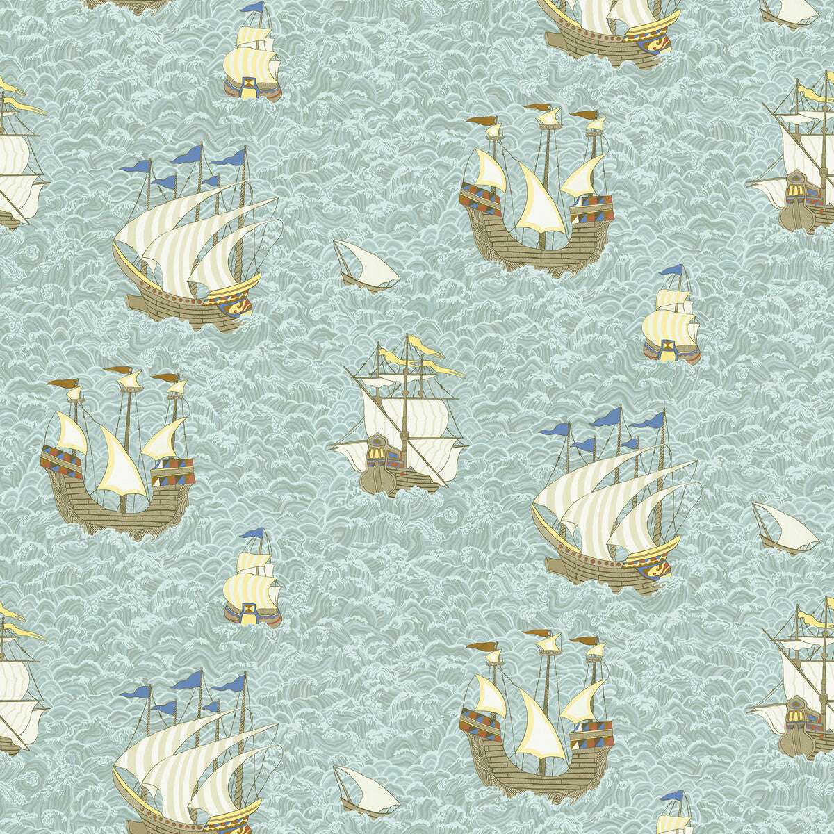 KRAVET COUTURE JMW1033.01.0 SHIPS 01 Wallpaper - Eade's Wallpaper