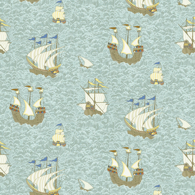 KRAVET COUTURE JMW1033.01.0 SHIPS 01 Wallpaper - Eade's Wallpaper