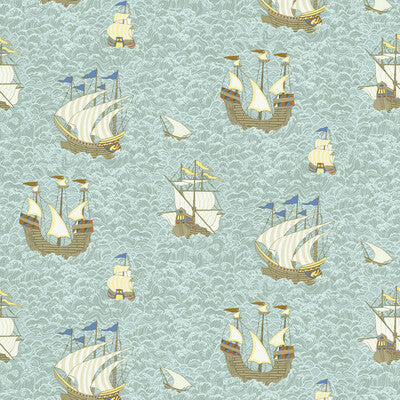 KRAVET COUTURE JMW1033.01.0 SHIPS 01 Wallpaper - Eade's Wallpaper