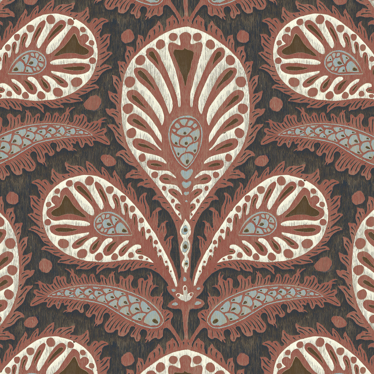 KRAVET COUTURE JMW1034.01.0 IKAT CLOVER 01 Wallpaper - Eade's Wallpaper
