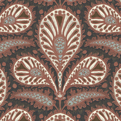 KRAVET COUTURE JMW1034.01.0 IKAT CLOVER 01 Wallpaper - Eade's Wallpaper
