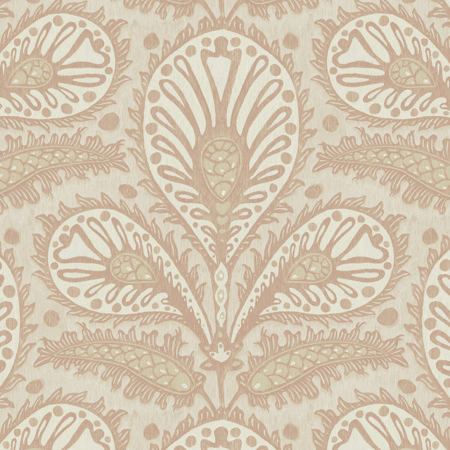 KRAVET COUTURE JMW1034.31.0 IKAT CLOVER 31 Wallpaper - Eade's Wallpaper