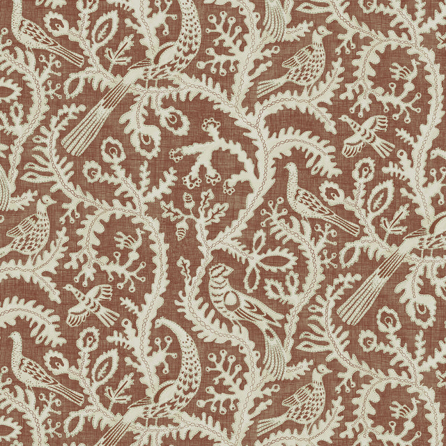 KRAVET COUTURE JMW1035.41.0 STITCHED BIRDS 41 Wallpaper - Eade's Wallpaper