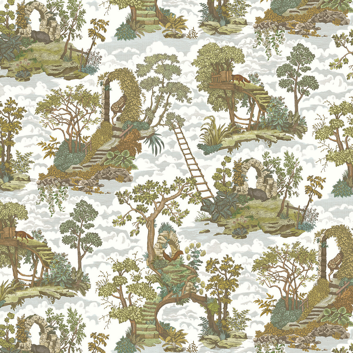 KRAVET COUTURE JMW1037.11.0 ISLET HOPPING 11 Wallpaper - Eade's Wallpaper