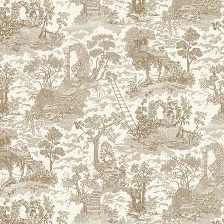 KRAVET COUTURE JMW1038.01.0 ISLET HOPPING TOILE 01 Wallpaper - Eade's Wallpaper