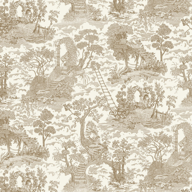 KRAVET COUTURE JMW1038.01.0 ISLET HOPPING TOILE 01 Wallpaper - Eade's Wallpaper