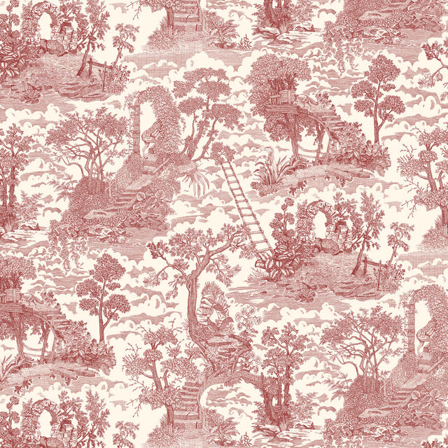 KRAVET COUTURE JMW1038.21.0 ISLET HOPPING TOILE 21 Wallpaper - Eade's Wallpaper