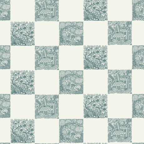 KRAVET COUTURE JMWRANI.03.0 ANIMAL CHECK 03 Wallpaper - Eade's Wallpaper