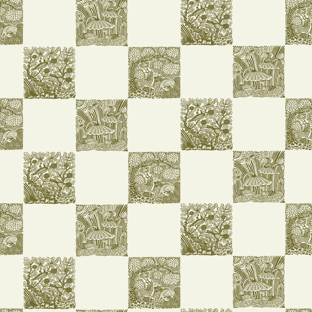 KRAVET COUTURE JMWRANI.05.0 ANIMAL CHECK 05 Wallpaper - Eade's Wallpaper