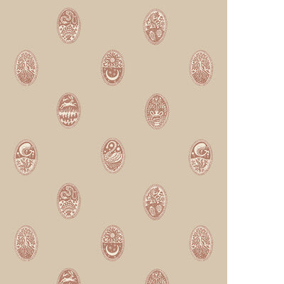 KRAVET COUTURE LINEAR CAMEOS JMWRLIN.01.0 in 1 Wallpaper - J