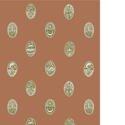 KRAVET COUTURE LINEAR CAMEOS JMWRLIN.04.0 in 4 Wallpaper - J