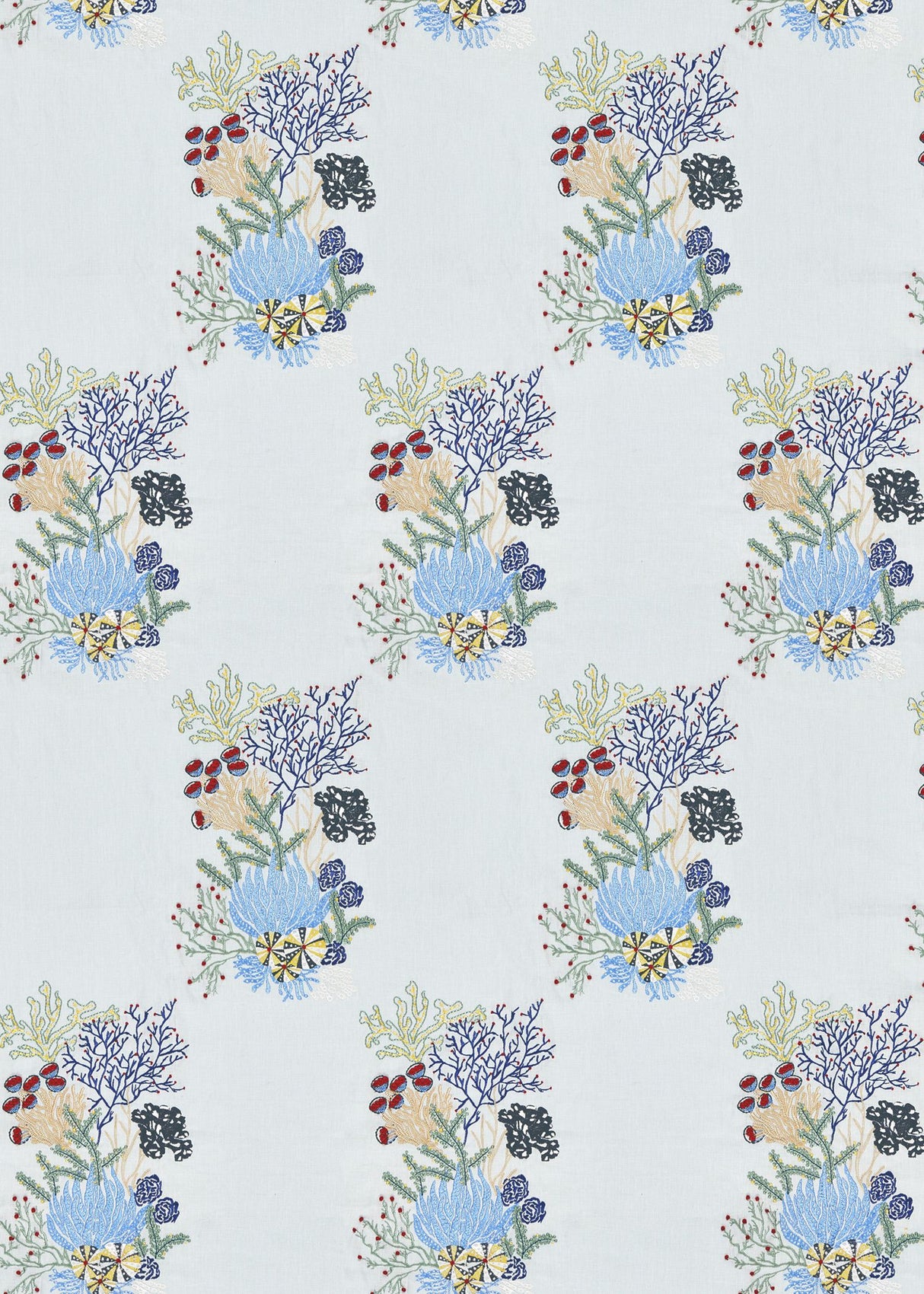 Scalamandre JM 00037072 AZURE COMBE MARTIN Fabric