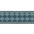 STOUT JOLI-1 JOLIE TAPE 1 TEAL Fabric - Eades Wallpaper & Fabric