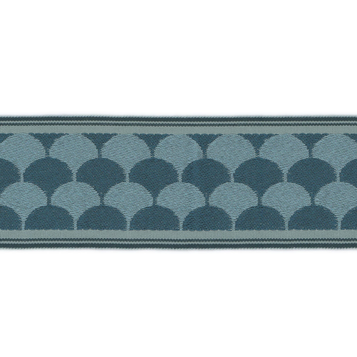STOUT JOLI-1 JOLIE TAPE 1 TEAL Fabric - Eades Wallpaper & Fabric