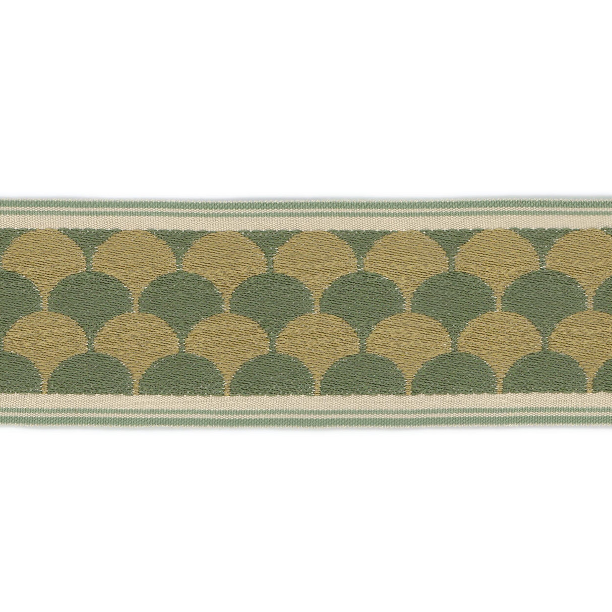 STOUT JOLI-3 JOLIE TAPE 3 AVOCADO Fabric - Eades Wallpaper & Fabric