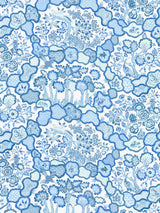 Scalamandre JP 00034659 PORCELAIN BLUE ZIBA Fabric