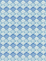 Scalamandre JP 00034660 PORCELAIN BLUE AKIRA Fabric