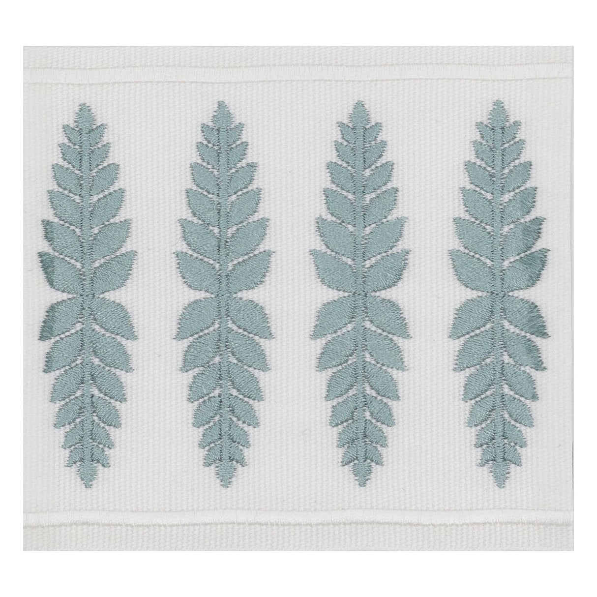 STOUT KAIL-1 KAILUA TAPE 1 AQUA Fabric - Eades Wallpaper & Fabric