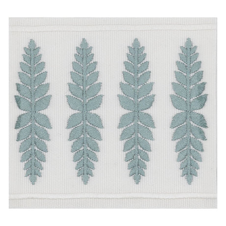 STOUT KAIL-1 KAILUA TAPE 1 AQUA Fabric - Eades Wallpaper & Fabric