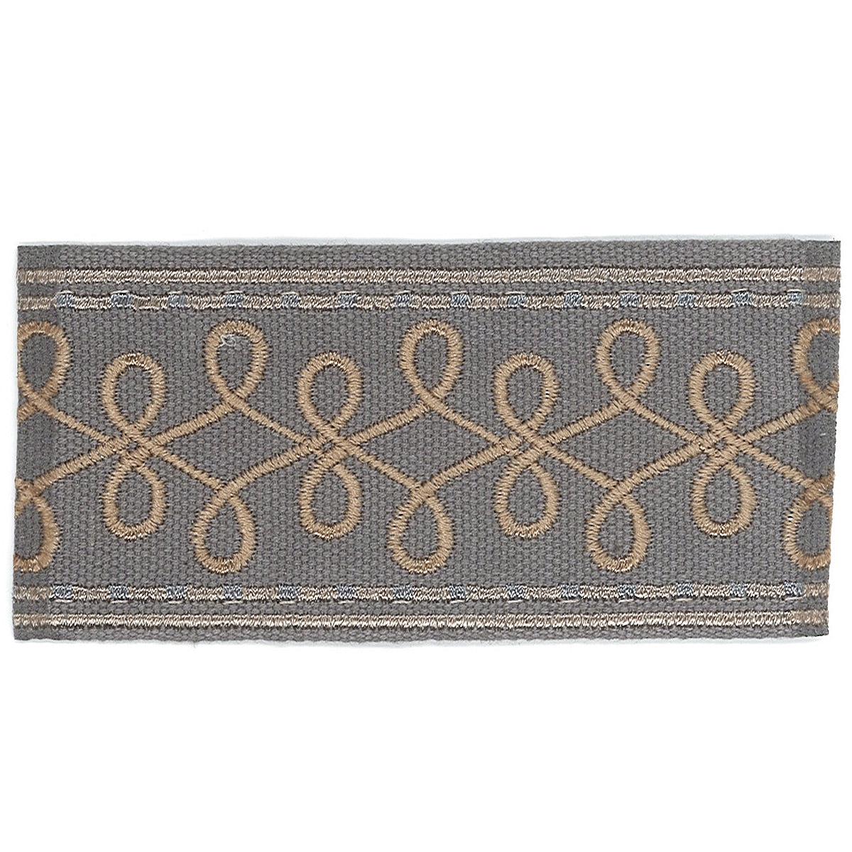 STOUT KATH-2 KATHERINE 2 PEWTER Fabric - Eades Wallpaper & Fabric